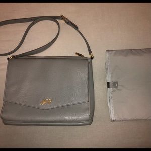 Freshly picked crossbody diaper bag